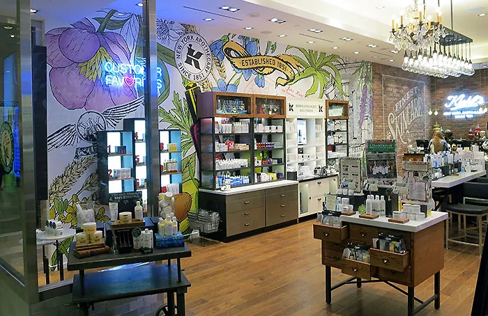 Store walls vinyl graphics